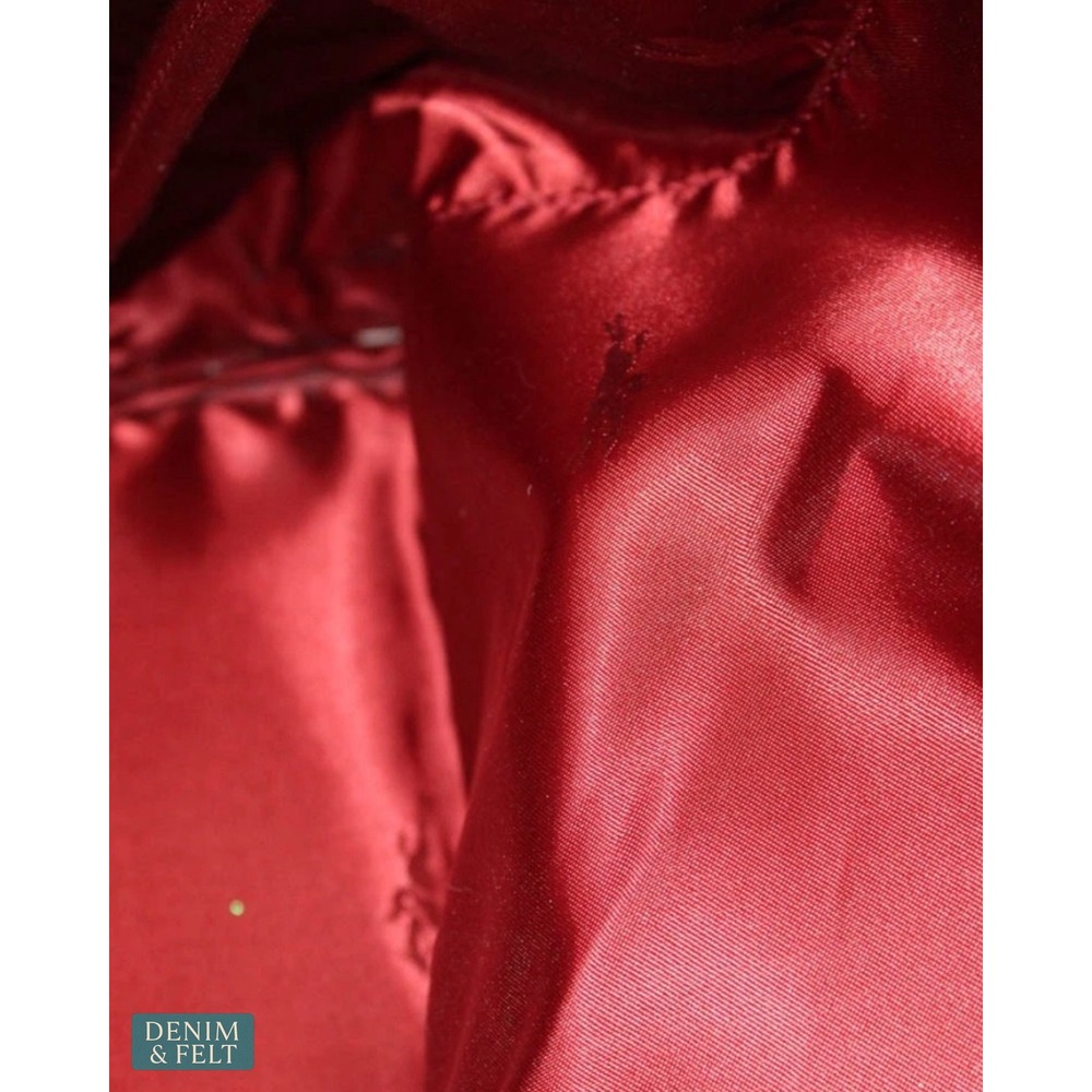 Longchamp Rare Red Python Print Large Tote Bag Travel Weekender Shopper Purse - Picture 12 of 15